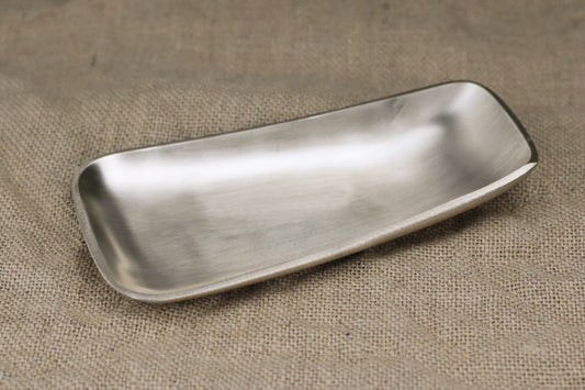 Kansyakar Signature Bronze Snack Tray – Small & Medium | Glossy & Matte Finishes | Perfect for Starters & Appetizers