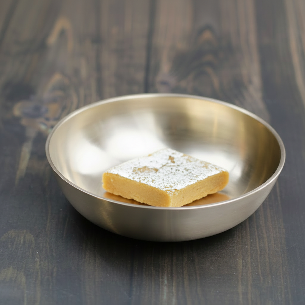 Bronze Sweet Dish with Mithai