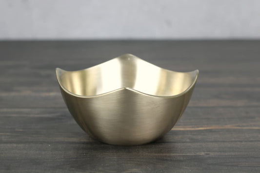 Bronze Lotus Petal Bowl – Handcrafted Pure Bronze Decorative & Serving Bowl | Small, Medium & Large Sizes