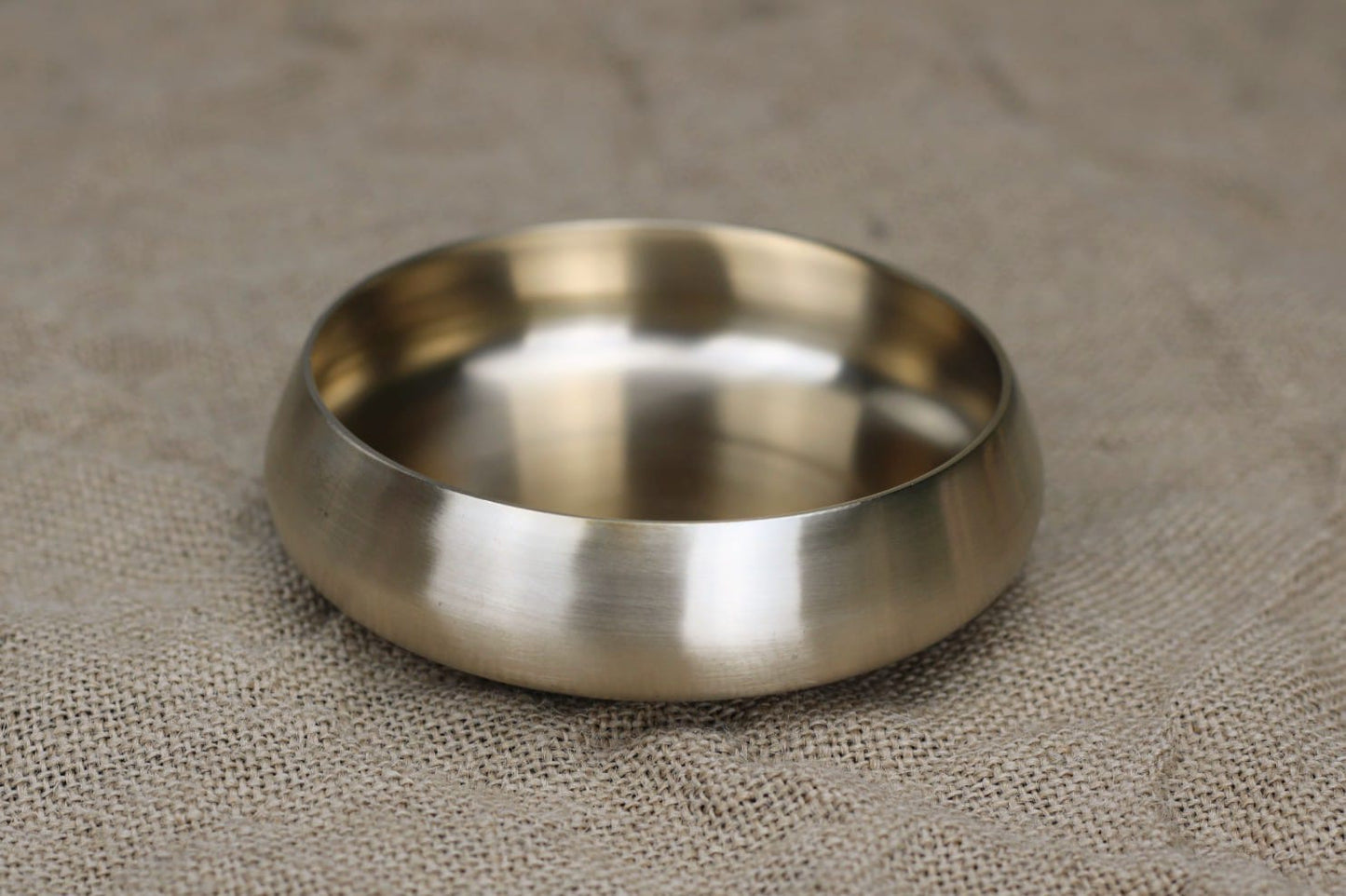 Premium Bronze Soup Bowl with Spoon – 200ml Capacity, Handcrafted in Glossy or Matte Finish