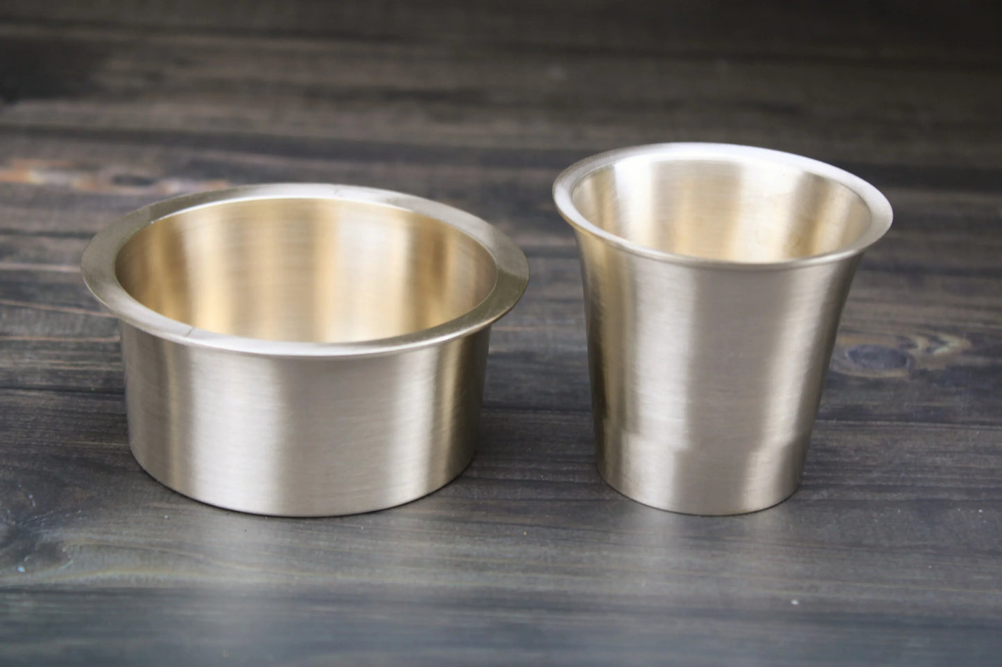 Elegant Kansyakar traditional coffee Dabara set with glass cups and bowl for Turkish or Arabic coffee serving.