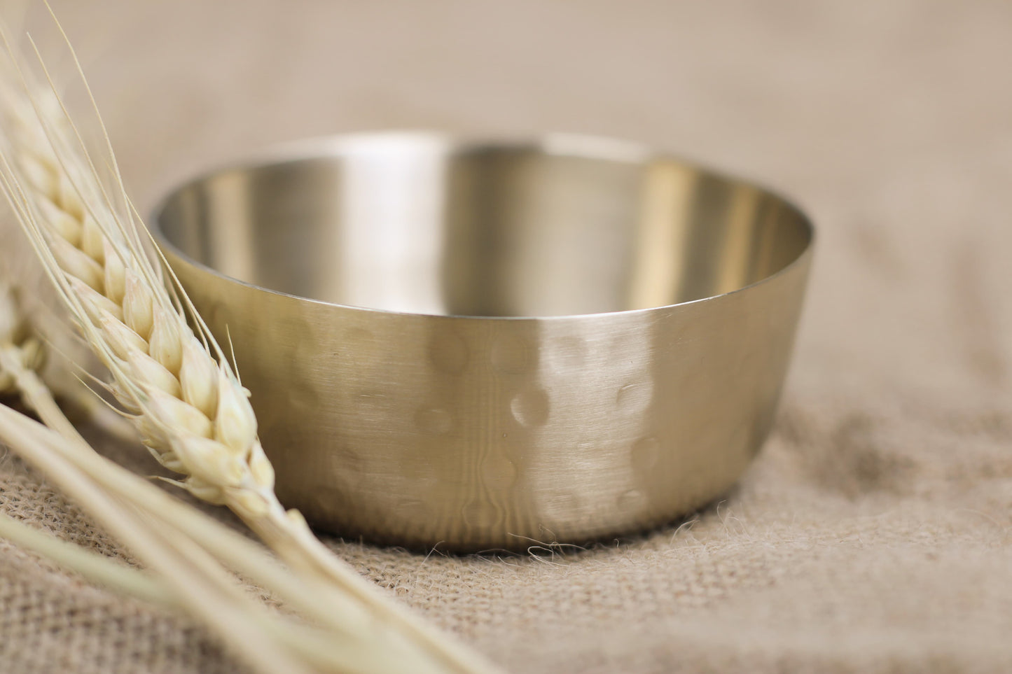 Handcrafted Hammered Bronze Mukta Bowl – 150ml | Glossy & Matte Finishes | Elegant & Durable