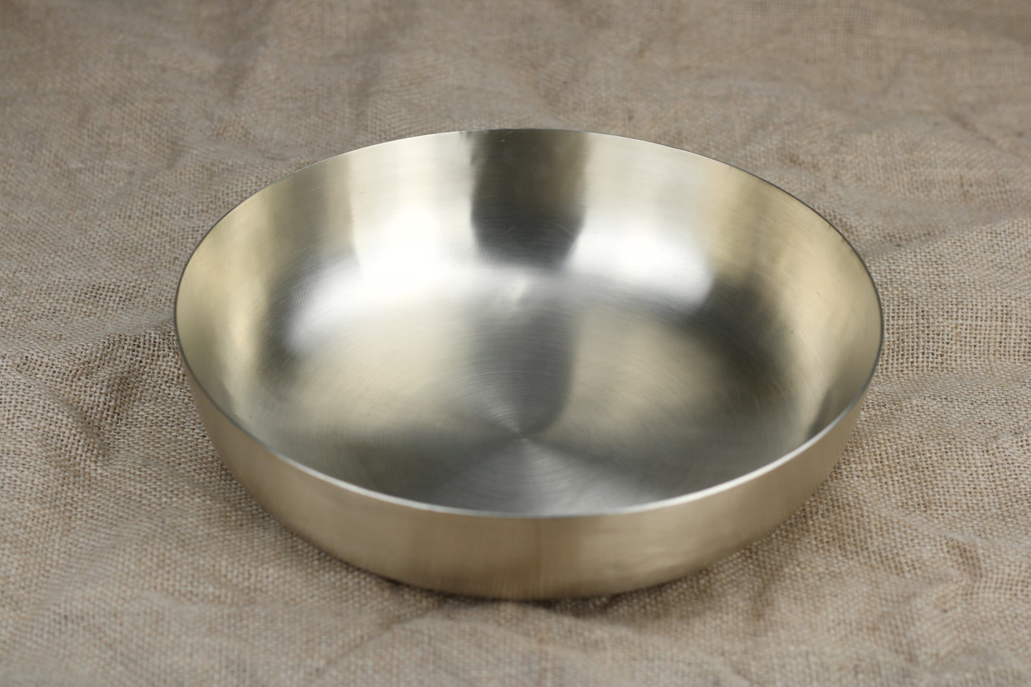 Handcrafted Bronze Dough Kneading Bowl – 1500ml | Traditional Kitchenware
