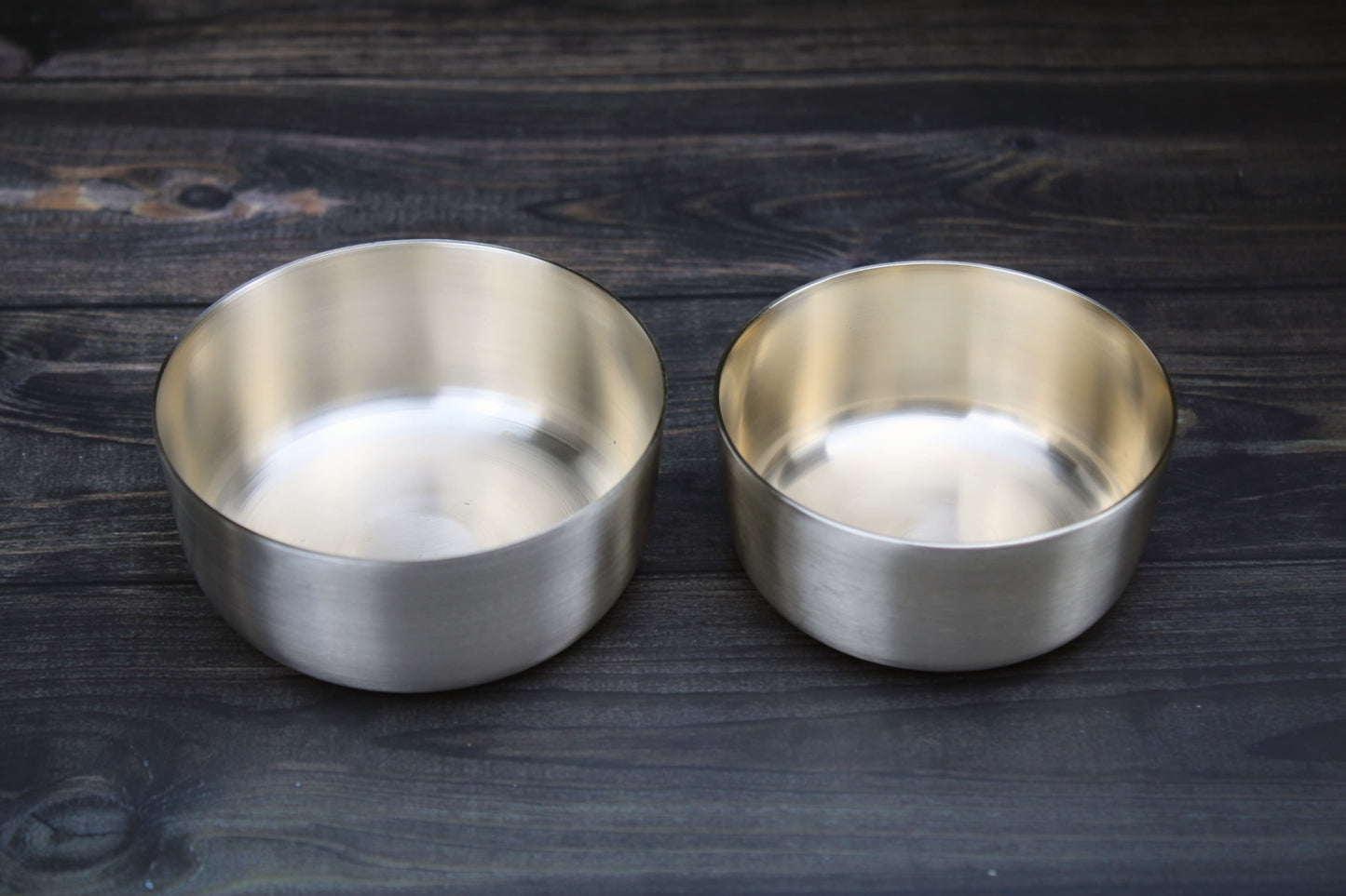 Chettinad Bronze Katori – Heirloom 3.5" & 3.8" Bowls for Grandmother-style Veggie Curries & Fiery Gravies