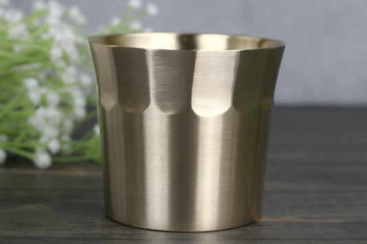 Premium Bronze Diamond 7 Up Glass – 300ml Stylish & Durable Drinkware