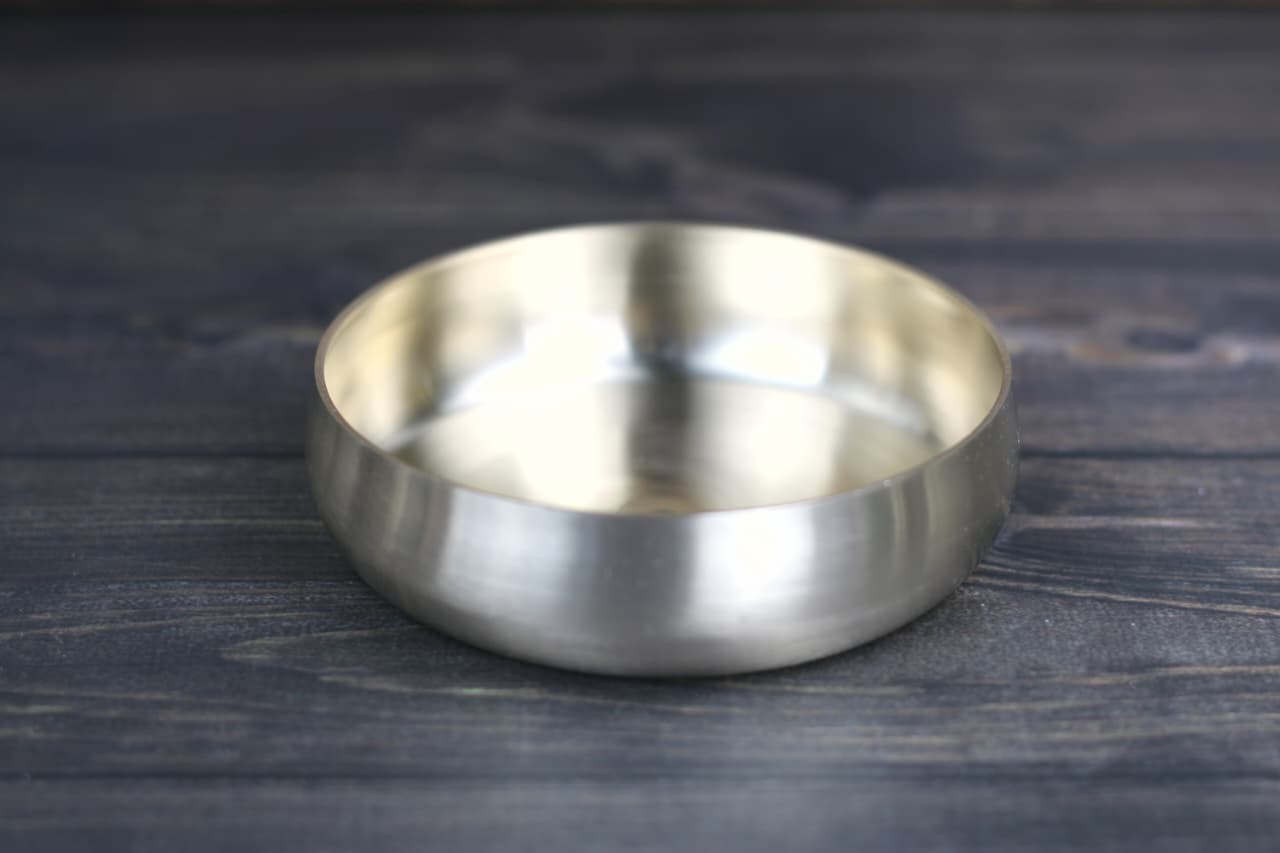 Kansyakar Bronze Tangy Dinner Set – 6 Pieces | Pure Bronze Thali Set (11 & 12 Inch Plate Options)