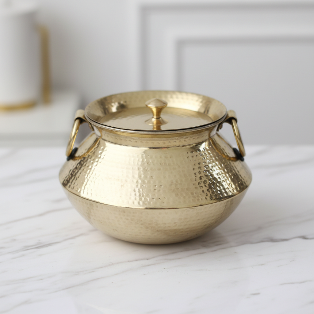 Brass Dekchi Premium Commercial Photo