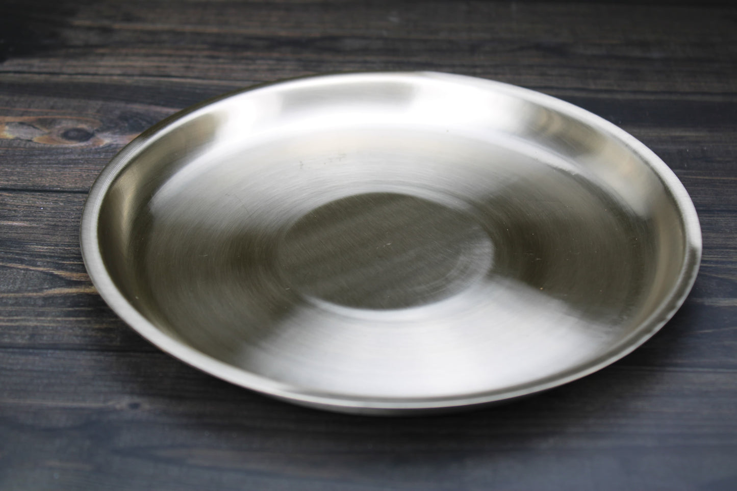 Pure Bronze Dinner Plates - 7", 8", 11.5" Top Diameter | Ayurvedic Kansa Metal | Glossy/Matte