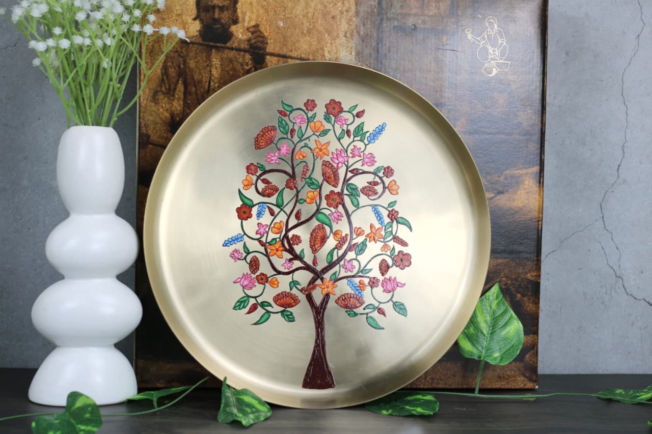 Bronze Apple Thali Dinner Set – Kalpavriksha