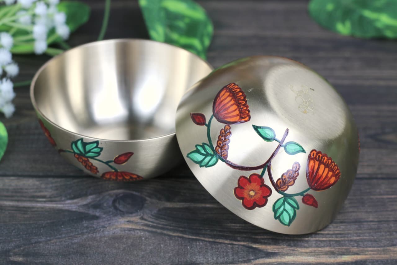 Bronze Apple Thali Dinner Set – Kalpavriksha