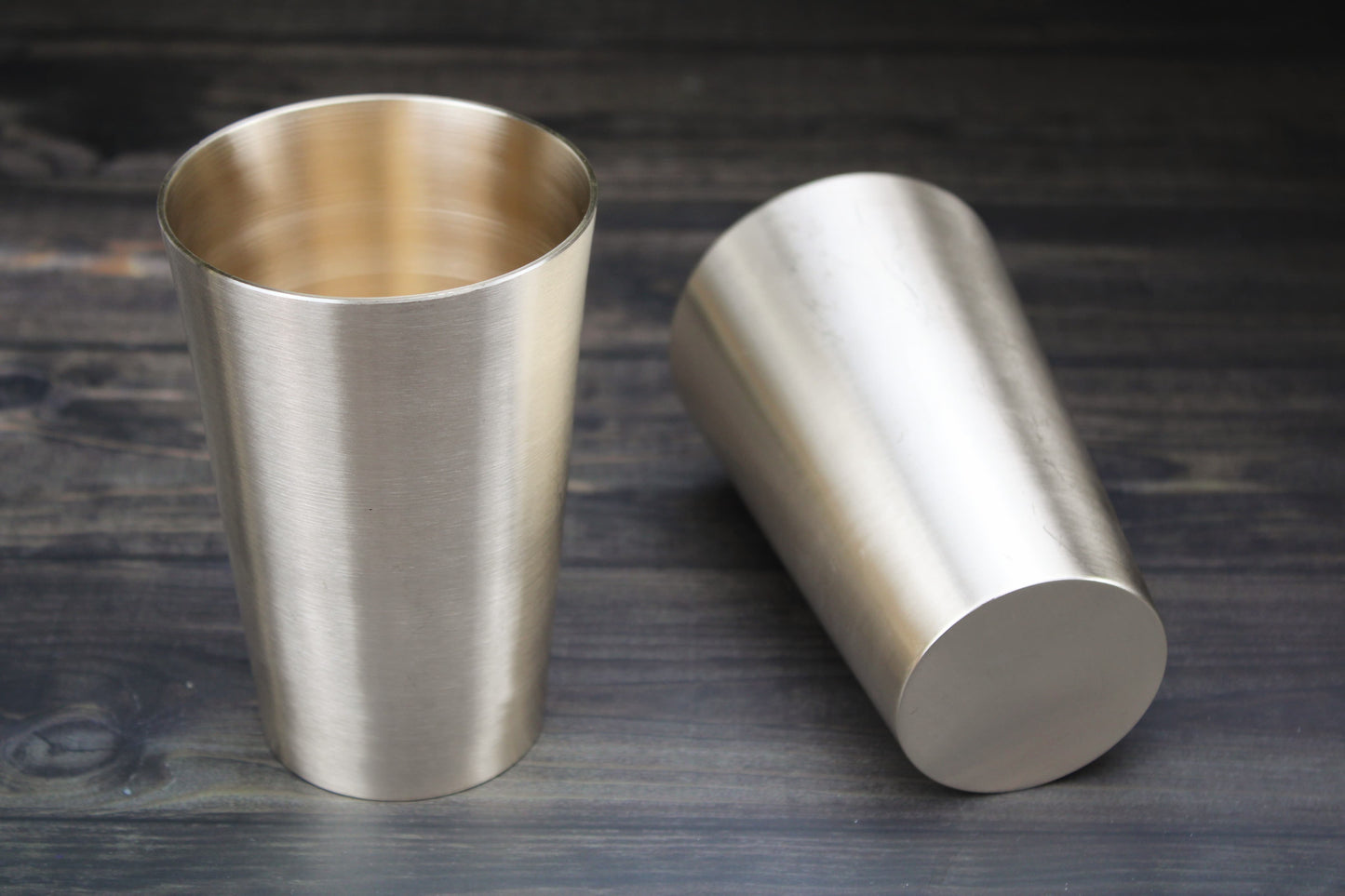 Patiala Lassi Bronze Glass - Heavy 350ml Traditional Cup | Glossy & Matte Finishes